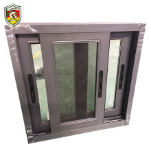 5mm double tempered glazed modern house style sliding window fenetre aluminium